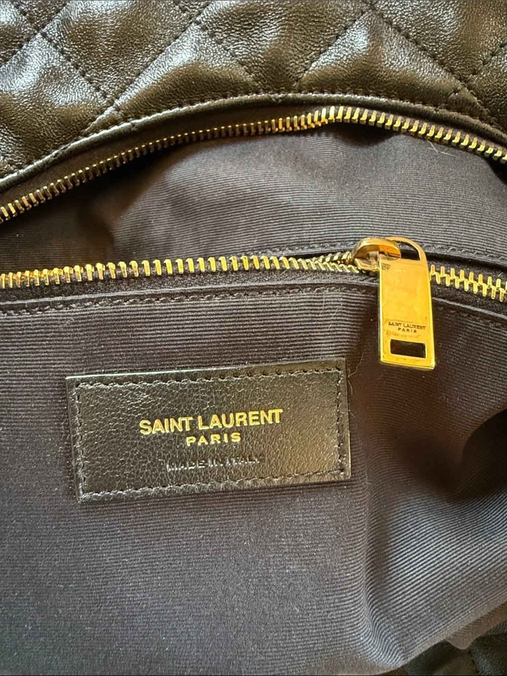 YSL ICARE Logo Hobo shoulder  handbag XL